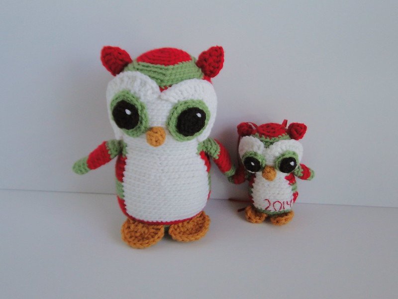 Christmas Owl & ornament