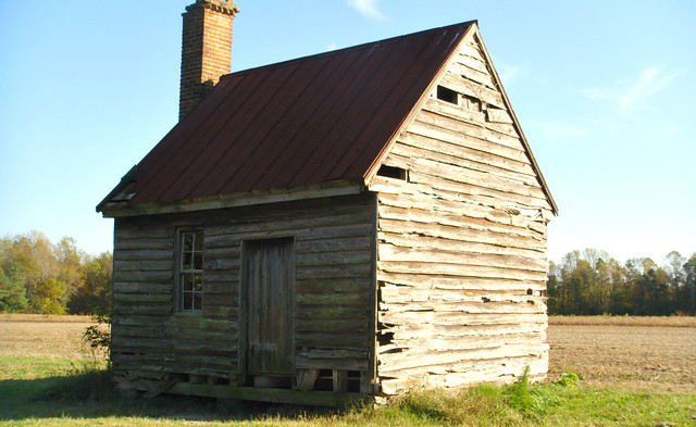 Second oldest slave quarters still standing in Virginia - at Chippokes Plantation State Park of Virginia