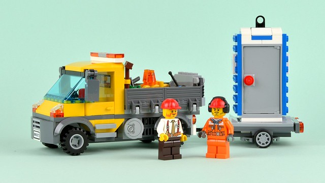 Review Service Truck Brickset Lego Set Guide And Database