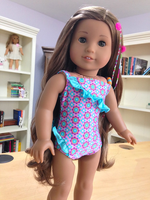 Boho Beachy Swimsuit (2015-2019) | American Girl Playthings!