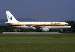 Monarch A320-212 G-MONZ GRO 01/07/1995