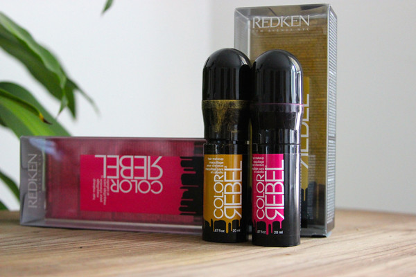 redken color rebel hair makeup review, punk'd up pink, gilty as charged, style tab, tutorial