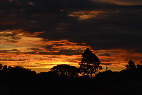 sunset pordosol brazil sky silhouette brasil nikon santamaria riograndedosul beautifulsky d5200 nikond5200