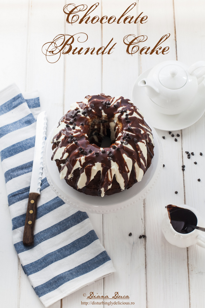 Chocolate Bundt Cake and a gift