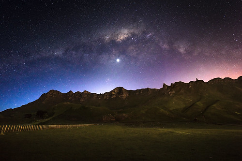 light sunset newzealand sky night clouds stars venus dusk astrophotography hawkesbay milkyway