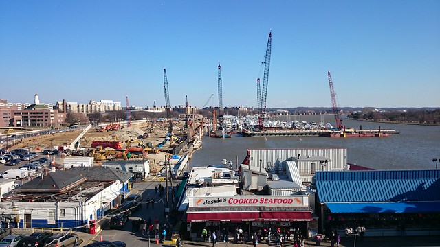 Cranes at the Wharf