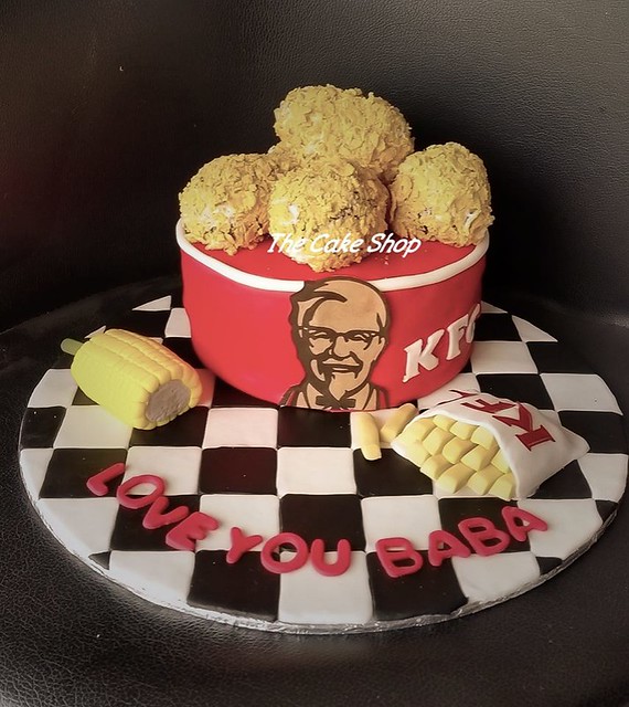 KFC Cake by Maryam Ijaz of The Cake Shop