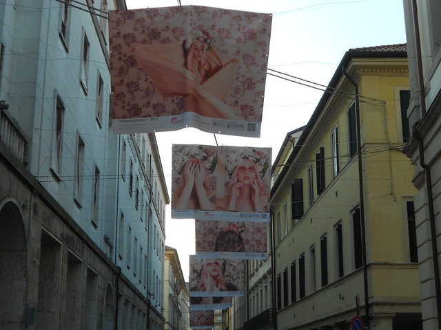 installazione arte contemporanea, via Angeli, Rovigo