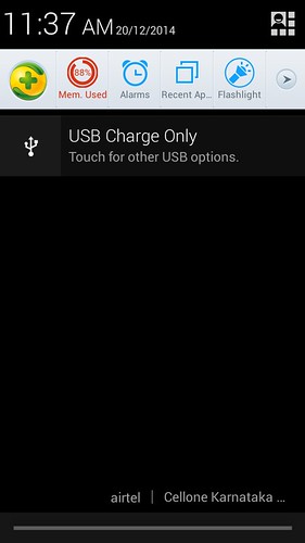 Usb cable in Android