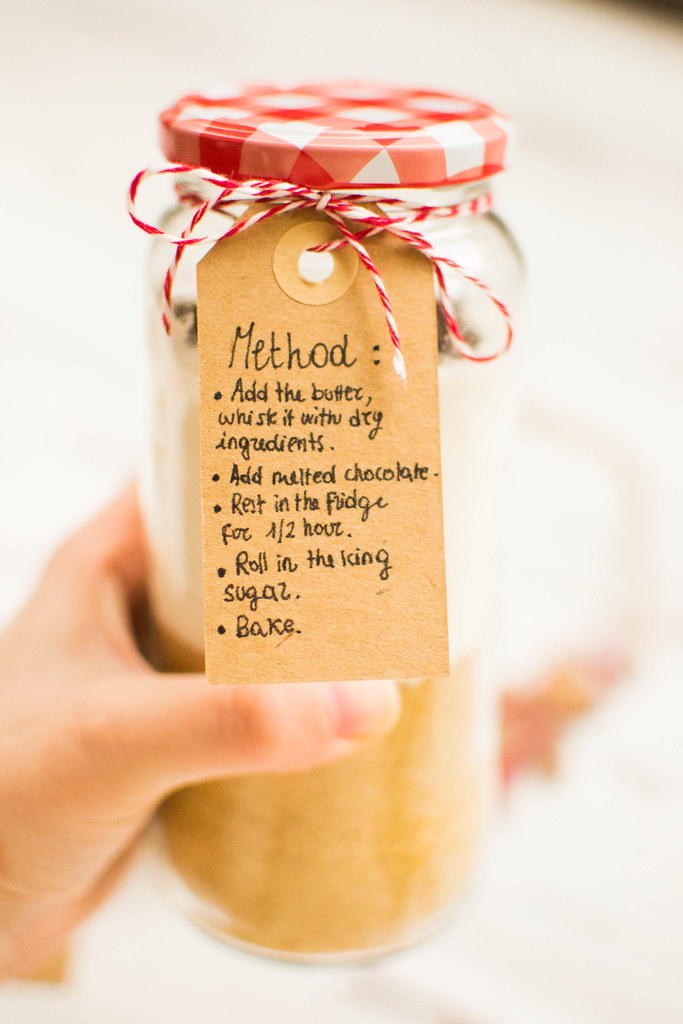 Gift Idea :: Cookies in a jar.