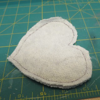 Recycled Sweater Hearts