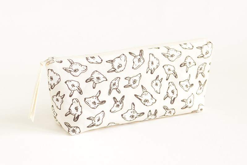 Animal Heads Pencil Pouch