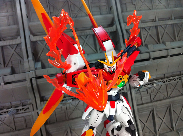 BG-011BB Blaze Burning Gundam ราชันย์หมัดเปลวเพลิง โดย bangbang04