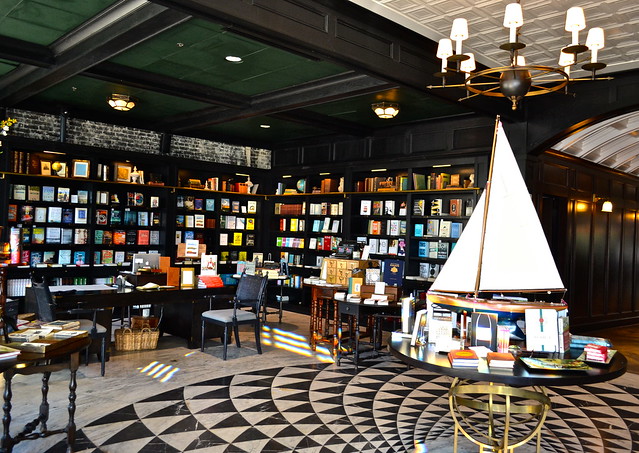 rare book shop at the oxford exchange restaurant tampa