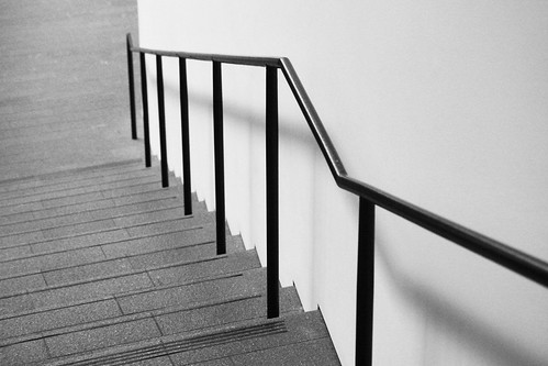 Abstract Steps and Railing Shapes