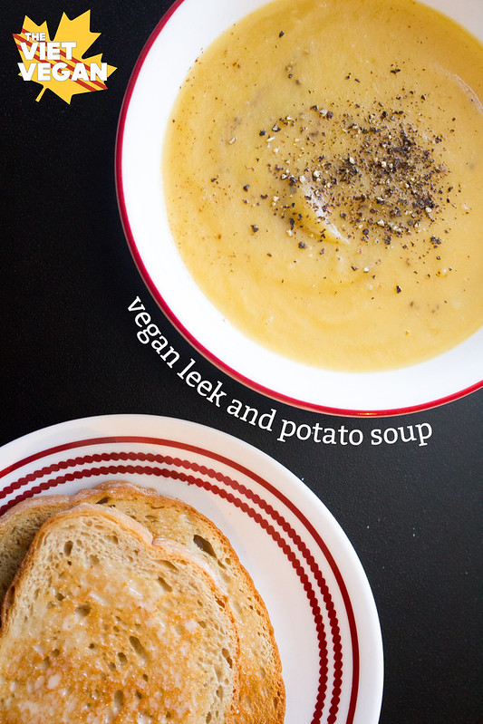 Vegan Leek and Potato Soup