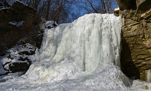 winter columbus ohio dublin snow cold ice nature frozen run falls hayden february preserve griggs 2015
