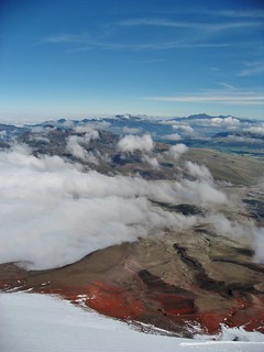 View Northward While Descending Cotopaxi