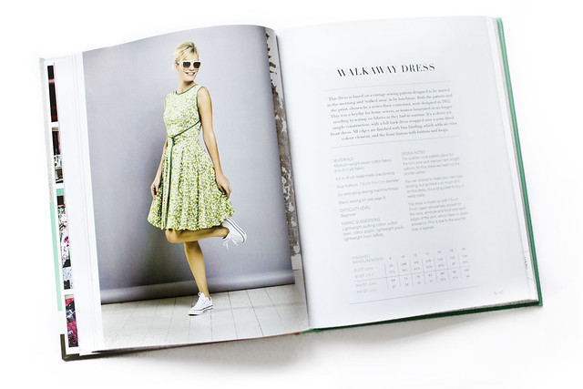 The Great British Sewing bee Walkaway Dress Fashion With fabric Book