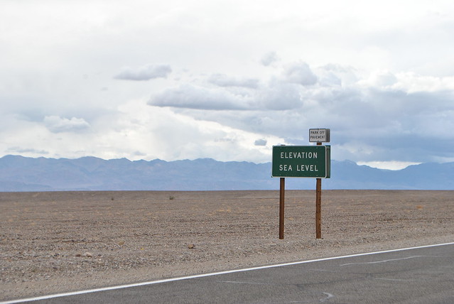 Elevation Sea Level - Death Valley