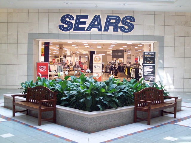 Moorestown Sears Mall Entrance