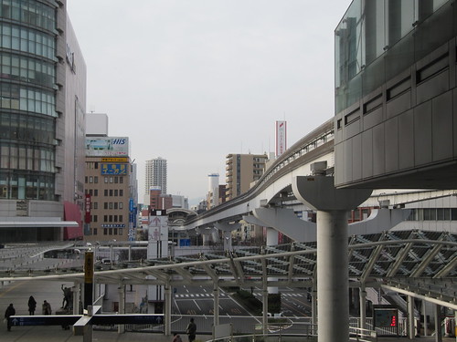 小倉駅前の風景