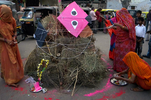 Holi, the Festival of Colours, in Jaipur, India