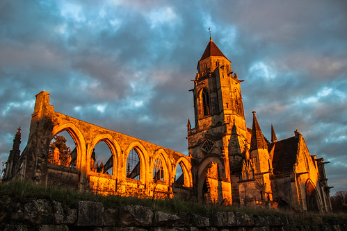 sunset church eglise caen