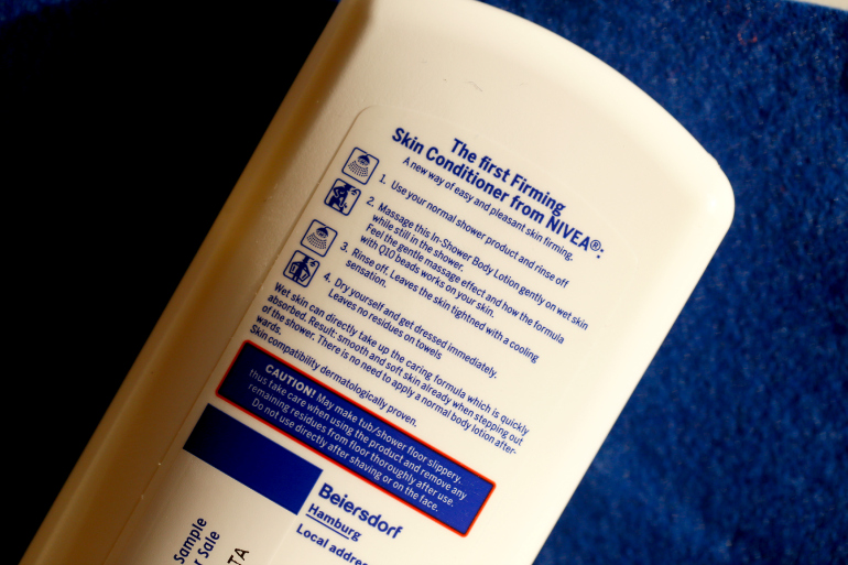 Nivea In-Shower Q10 Firming Bodylotion, nivea bodylotion voor onder de douche, nivea onder de douche, nivea q10 verstevigende bodylotion, nivea bodylotion, Nivea In-Shower Q10 Firming Bodylotion review, fashion is a party, fashion blogger, beautyblog