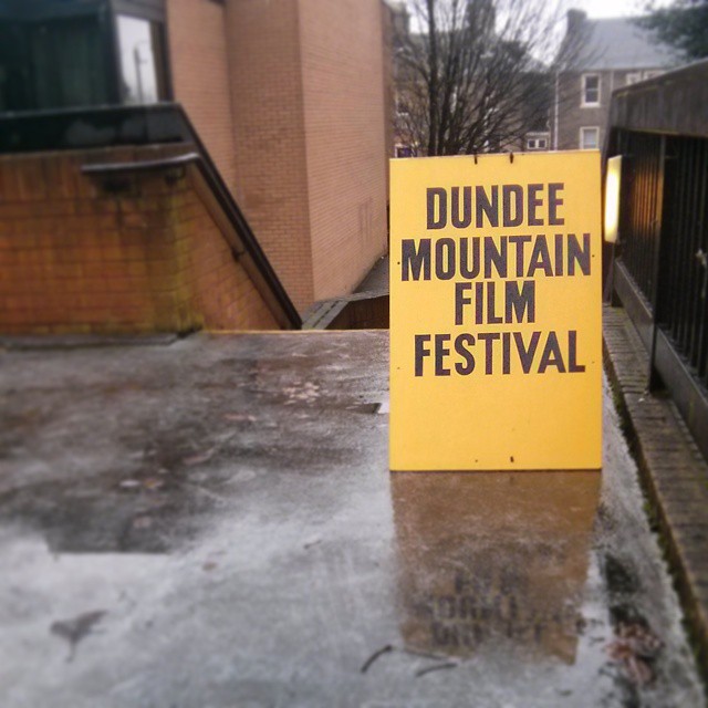 An excellent day for the Dundee Mountain Film Festival