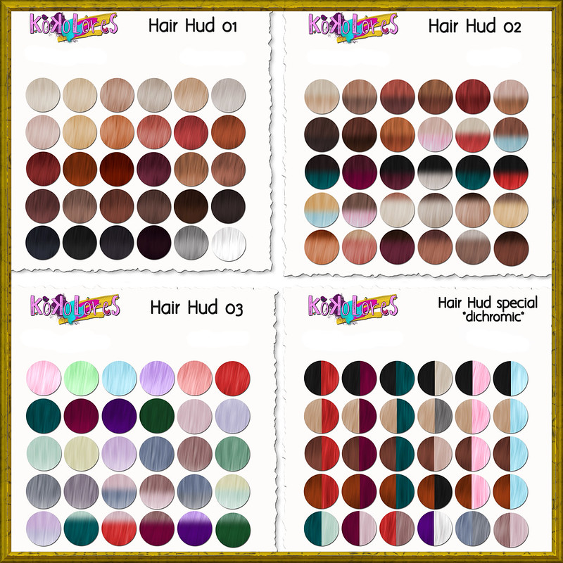 [KoKoLoReS] Hair - New colours 2015!
