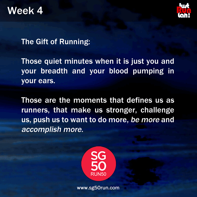 SG50 Run â€“ Motivational Posters