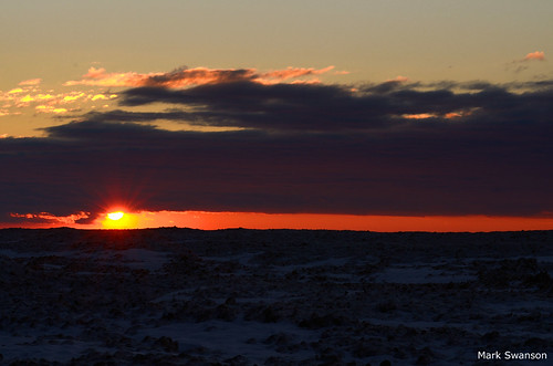winter sunset lake seascape ice clouds nikon michigan great lakes scenic sigma 70300mm d5100