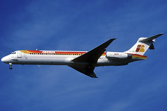 Iberia MD-87 EC-EXN GRO 07/02/1999