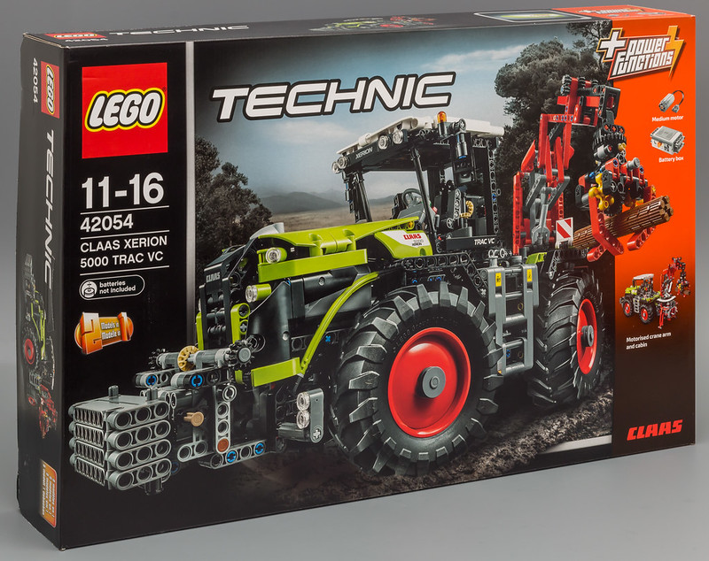 REVIEW] 42054 Claas Xerion 5000 Trac VC - LEGO Mindstorms, Model Team and Scale Modeling - Eurobricks Forums