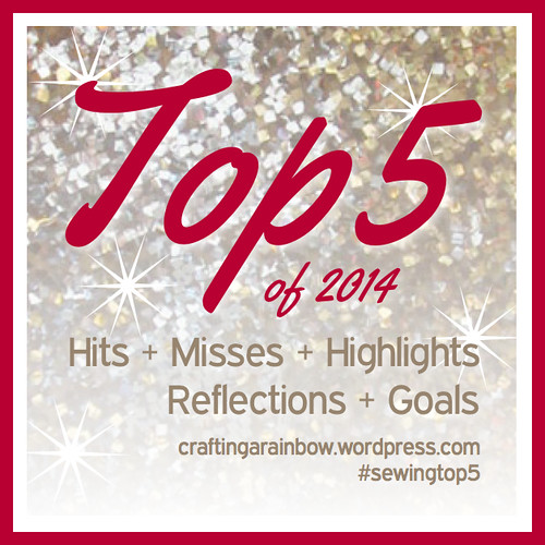 Top 5 2014 #sewingtop5