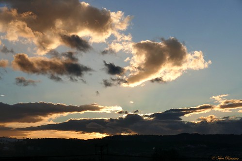 sunset clouds switzerland