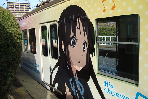 2014/11 京阪大津線 けいおん！5周年 HO-KAGO TEA TIME TRAIN #33