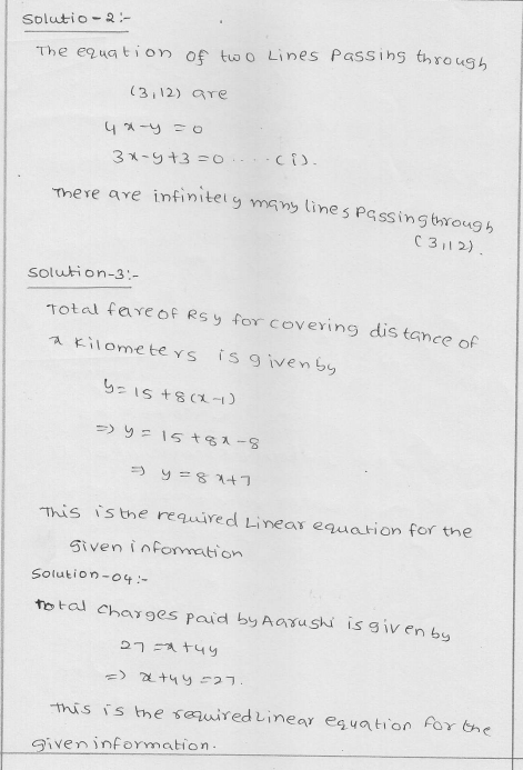 RD Sharma Class 9 Solutions Chapter 13 Linear Equations in Two Variables 31