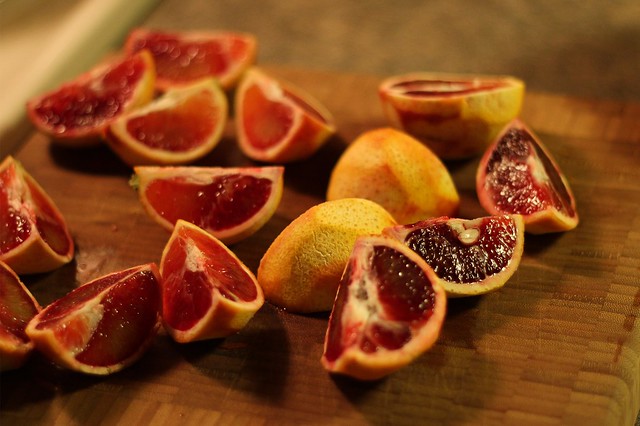 blood oranges.
