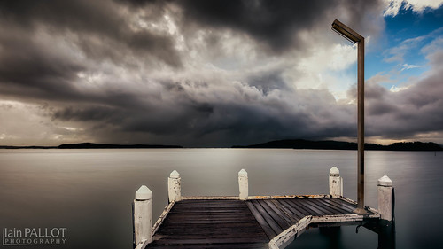 lake storm rain swansea clouds jetty australia newsouthwales macquarie waterscape waterscenes