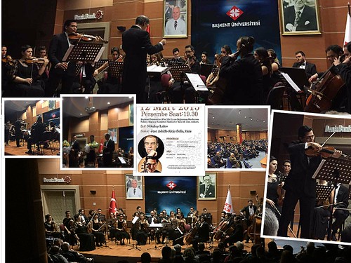 Concierto sinfónico con participación del maestro Adolfo Alejo, Turquía