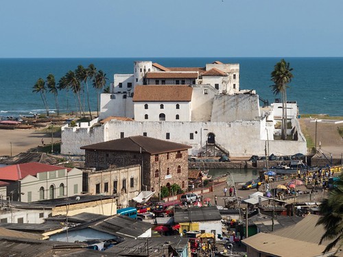 africa castle architecture worldheritagesite ghana whs capecoast stgeorgescastle elmina elminacastle