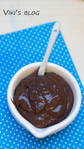 Home made chocolate pudding