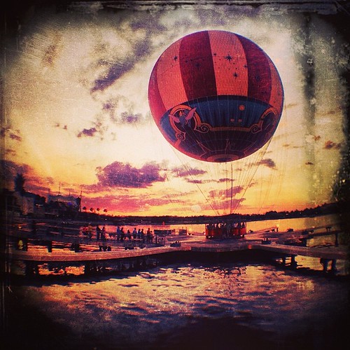 sunset hotairballoon jeneriffic