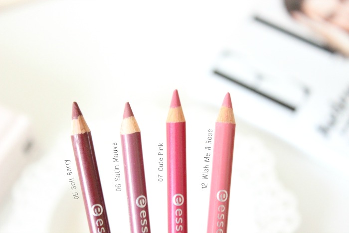 Essence Lip Liners Review & Swatches 1