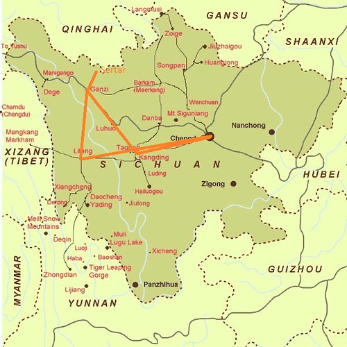 Sichuan-Province-Map