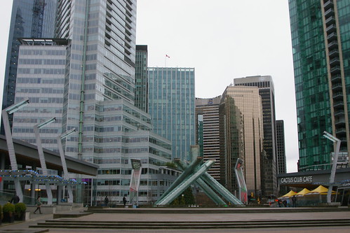 Canada Place in Vancouver, British Columbia, Canada /Dec 27, 2014