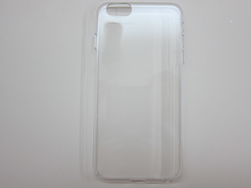 Power Support - Air Jacket Force (Clear) for iPhone 6 Plus - Back