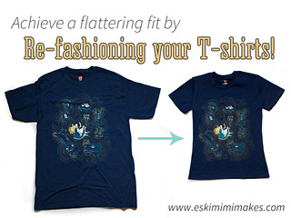 Modifying your T-shirts To Fit  Flatter